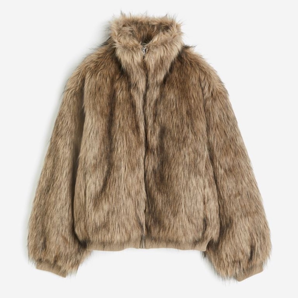 Fluffy jacket